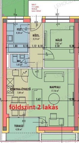 Eladó téglalakás, Nyíregyházán 50.939 M Ft, 2 szobás