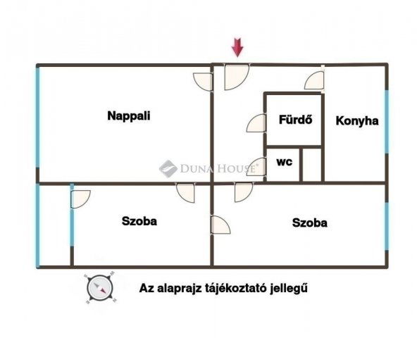Eladó panellakás, Budapesten, XV. kerületben 63.9 M Ft, 3 szobás