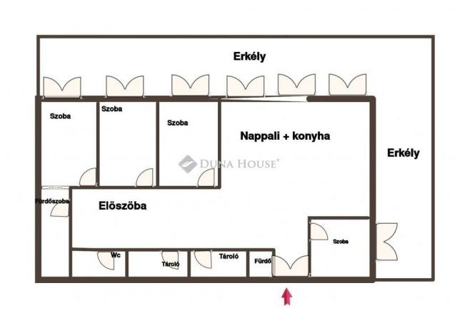 Kiadó téglalakás, albérlet, Budapesten, XIII. kerületben