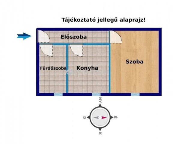 Eladó téglalakás, Budapesten, XIII. kerületben 29.9 M Ft