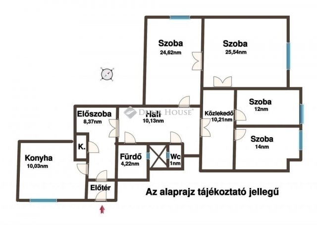 Eladó téglalakás, Budapesten, VII. kerületben 109 M Ft, 4 szobás