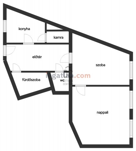 Eladó téglalakás, Pécsett 64.9 M Ft, 2 szobás