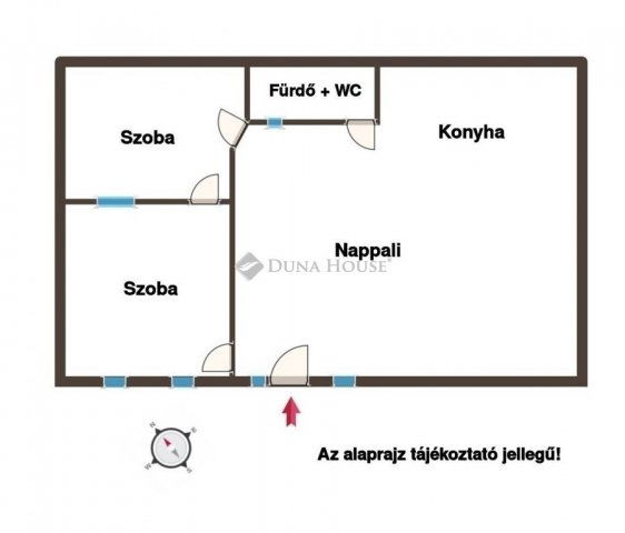 Eladó téglalakás, Budapesten, XX. kerületben 56.7 M Ft, 3 szobás