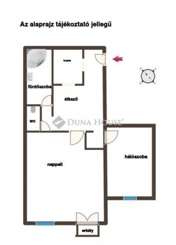 Eladó téglalakás, Szegeden 63.9 M Ft, 2 szobás