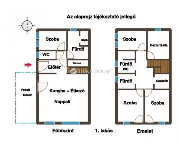 Eladó ikerház, Gárdonyban 128.5 M Ft, 5 szobás