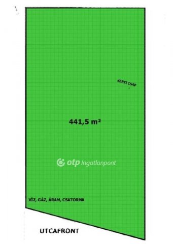 Eladó telek, Dunaharasztin 45 M Ft / költözzbe.hu