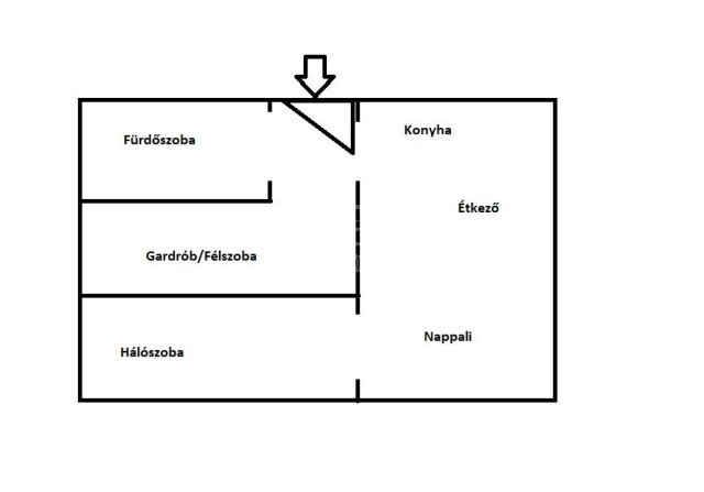 Kiadó panellakás, albérlet, Érden 190 E Ft / hó, 2 szobás