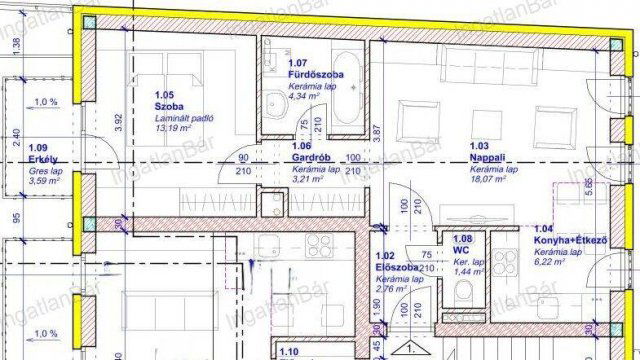 Eladó téglalakás, Nyíregyházán 51.999 M Ft, 2 szobás