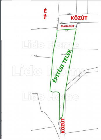 Eladó telek, Gyenesdiáson 69.9 M Ft / költözzbe.hu