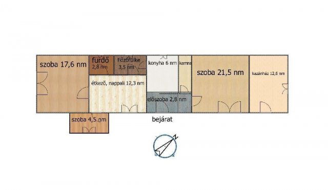 Eladó családi ház, Alsónémediben 59 M Ft, 2+1 szobás
