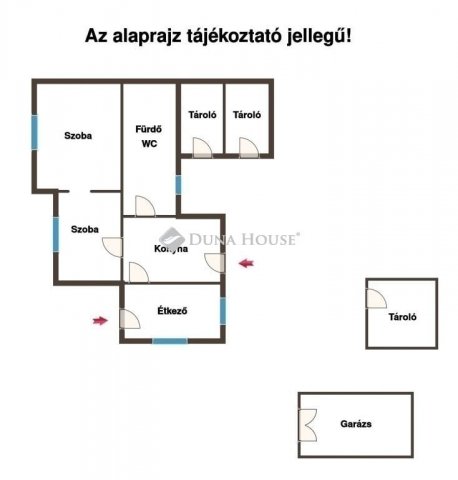 Eladó családi ház, Nagykátán 33 M Ft, 2 szobás