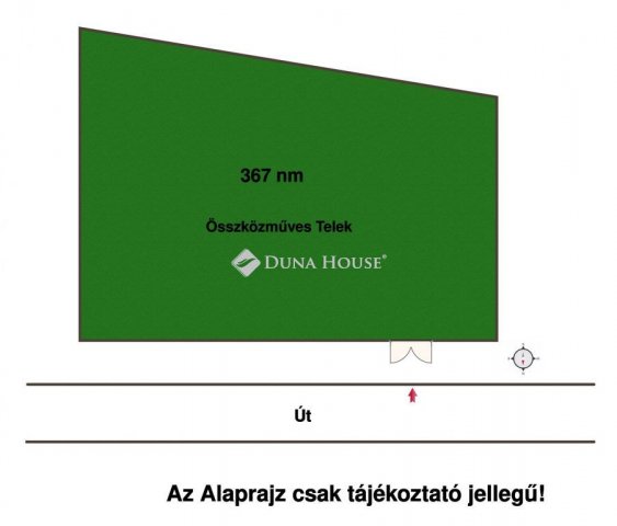 Eladó telek, Kókán, Kossuth Lajos utcában 29 M Ft