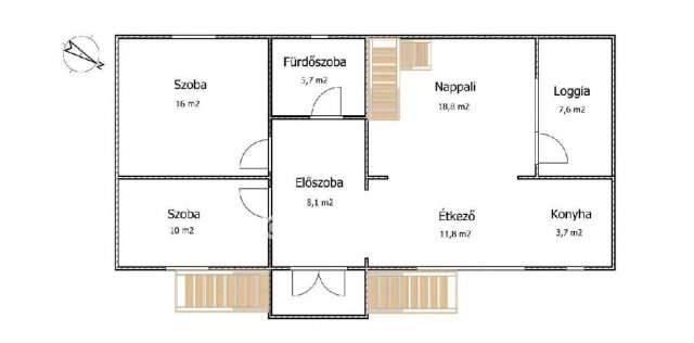 Eladó családi ház, Kunszentmiklóson 61.9 M Ft, 5 szobás