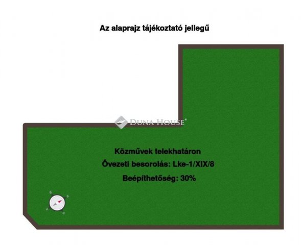 Eladó telek, Budapesten, XIX. kerületben 121.9 M Ft