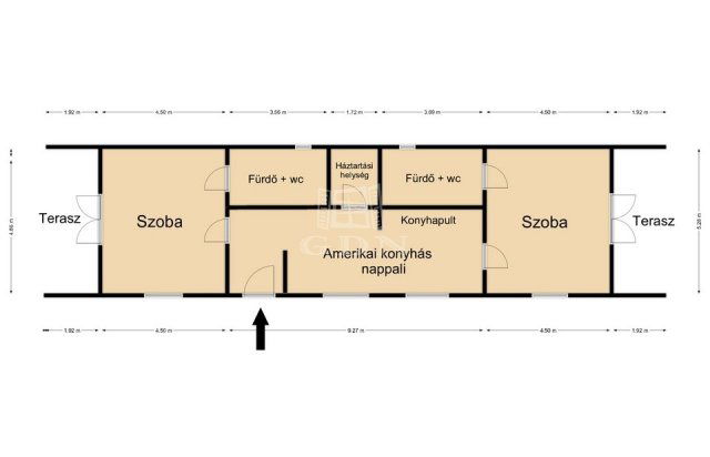 Eladó családi ház, Mogyoródon 79.99 M Ft, 3 szobás
