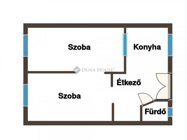 Eladó családi ház, Baján 19.9 M Ft, 2 szobás