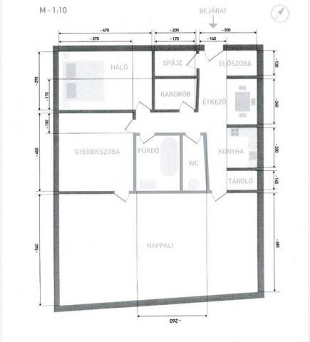 Eladó téglalakás, Érden 99.5 M Ft, 3 szobás