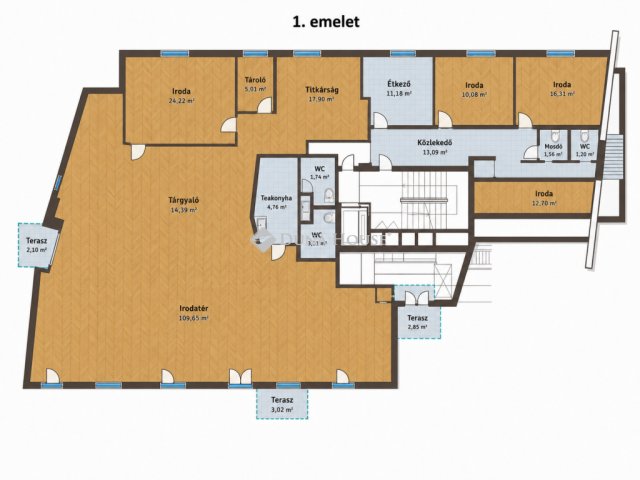 Eladó téglalakás, Budapesten, II. kerületben 350 M Ft, 4 szobás