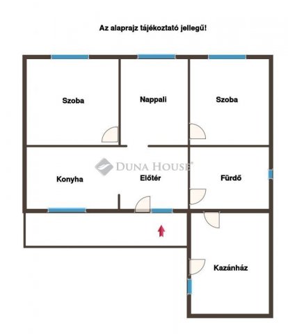Eladó családi ház, Izsákon 36.5 M Ft, 3 szobás