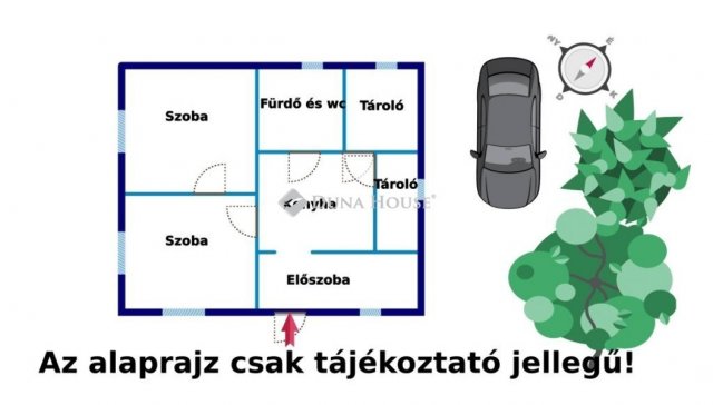 Eladó családi ház, Nagykátán 25 M Ft, 2 szobás