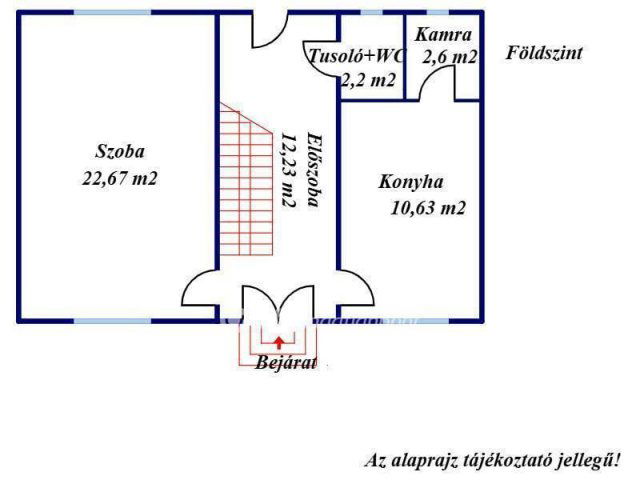 Eladó családi ház, Szarvason 55 M Ft, 2+2 szobás