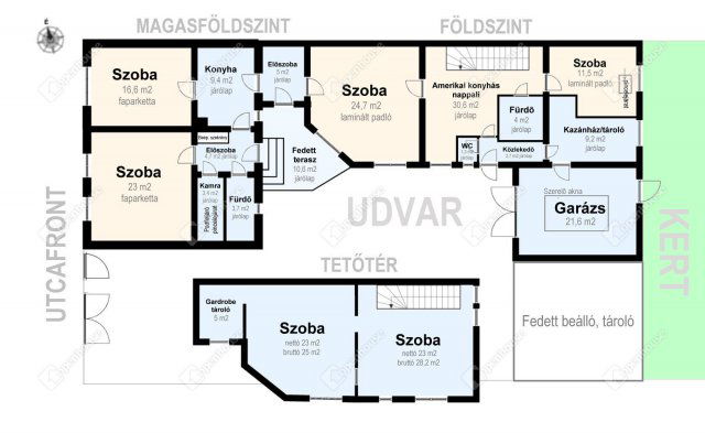 Eladó iroda, Miskolcon 49.99 M Ft, 5 szobás / költözzbe.hu
