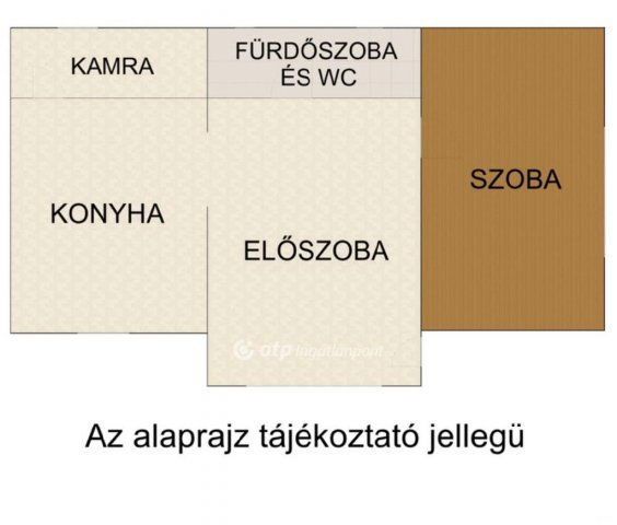 Eladó családi ház, Bujon 10 M Ft, 1 szobás