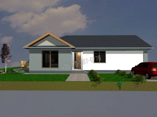 Eladó családi ház, Veszprémvarsányon 75 M Ft, 1+3 szobás