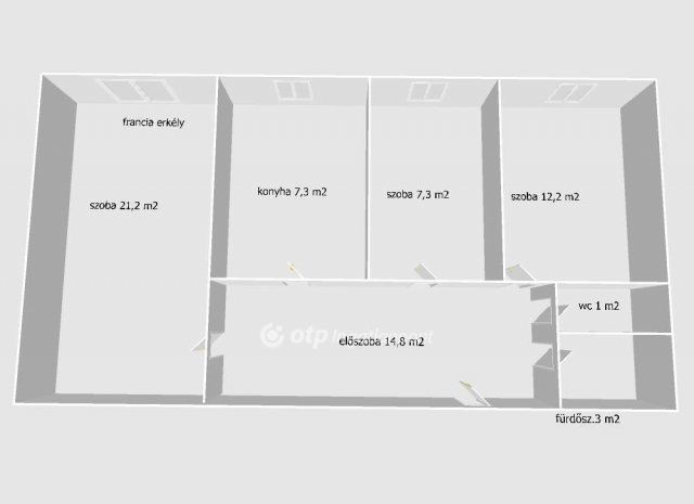 Eladó panellakás, Budapesten, IV. kerületben 77.9 M Ft