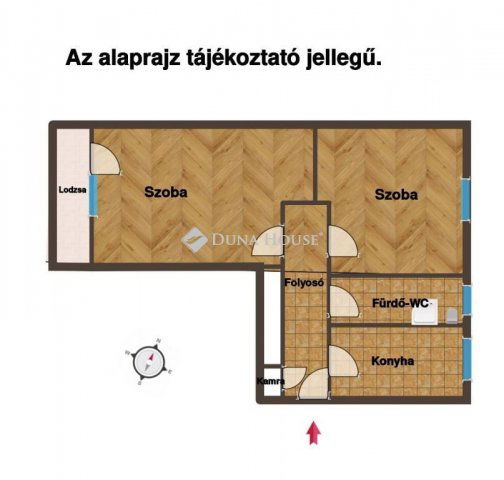 Eladó téglalakás, Szombathelyen 42 M Ft, 2 szobás