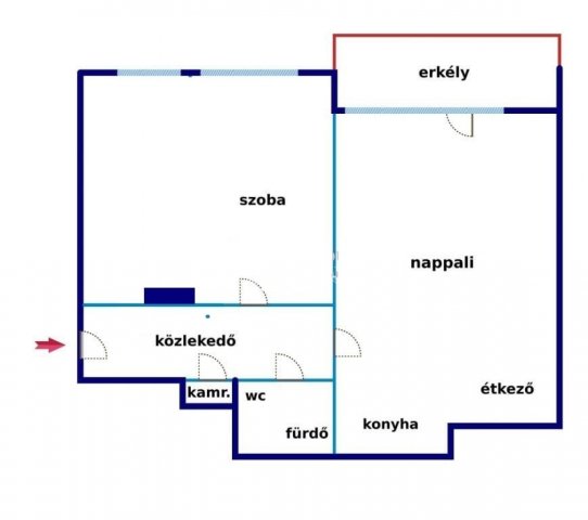 Eladó téglalakás, Budapesten, XIII. kerületben 70.2 M Ft