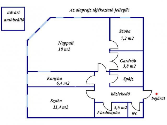 Kiadó téglalakás, albérlet, Kecskeméten 170 E Ft / hó