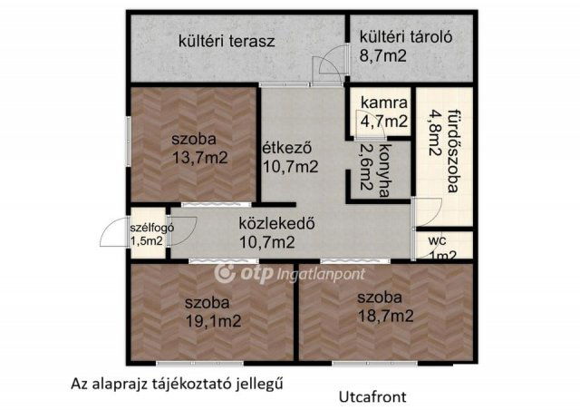 Eladó családi ház, Balsán 34.9 M Ft, 3 szobás