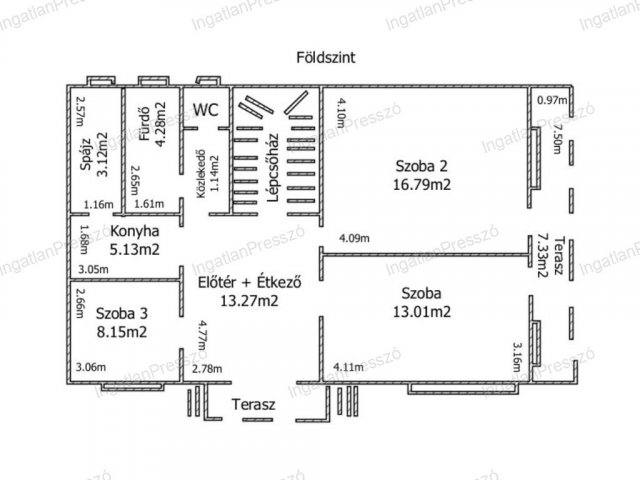 Eladó családi ház, Balatonedericsen 114.9 M Ft, 5 szobás