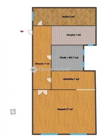 Eladó téglalakás, Budapesten, VI. kerületben 119 M Ft, 2 szobás