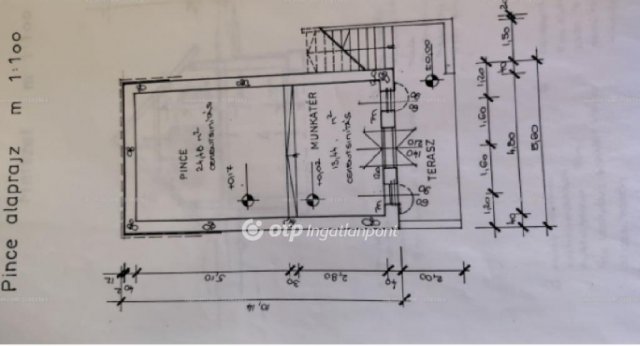 Eladó nyaraló, Lesenceistvándon 34.99 M Ft, 1 szobás