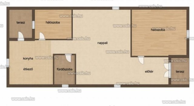 Eladó családi ház, Szigetmonostorban 59.9 M Ft, 3 szobás