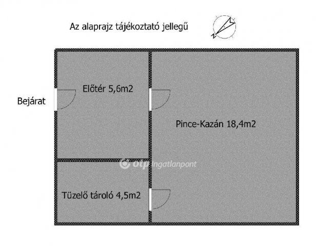 Eladó családi ház, Pusztaszabolcson 74.9 M Ft, 4+1 szobás