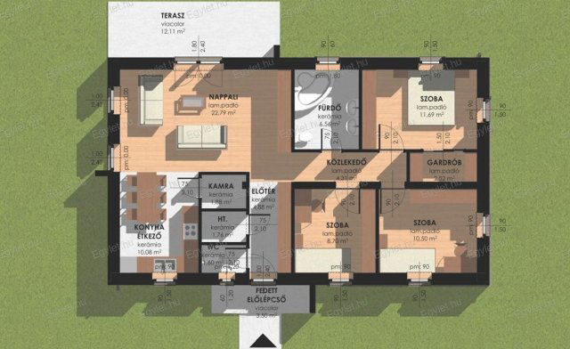 Eladó családi ház, Vácrátóton 86.5 M Ft, 4 szobás