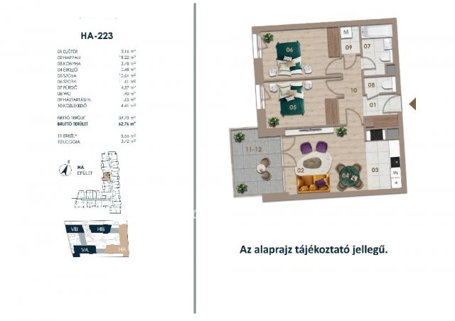Eladó téglalakás, Budapesten, III. kerületben 125.4 M Ft