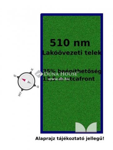 Eladó telek, Budapesten, XVIII. kerületben 49.9 M Ft