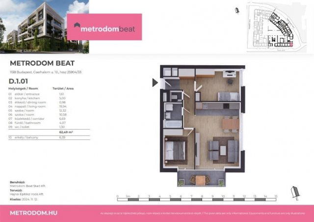 Eladó téglalakás, Budapesten, XIII. kerületben, Turóc utcában