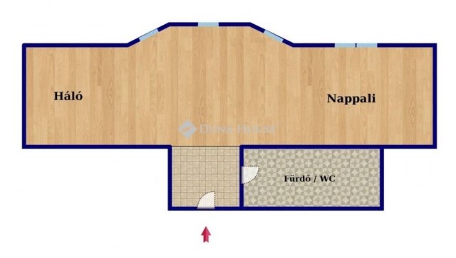 Eladó téglalakás, Budapesten, VIII. kerületben 99 M Ft, 2 szobás