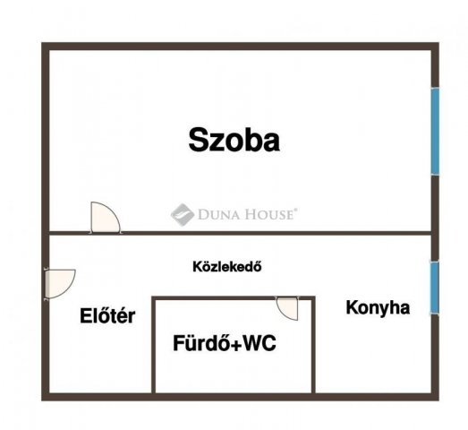 Eladó téglalakás, Cegléden 33.9 M Ft, 1 szobás