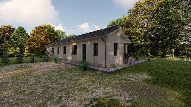 Eladó ikerház, Helvécián 75 M Ft, 4 szobás