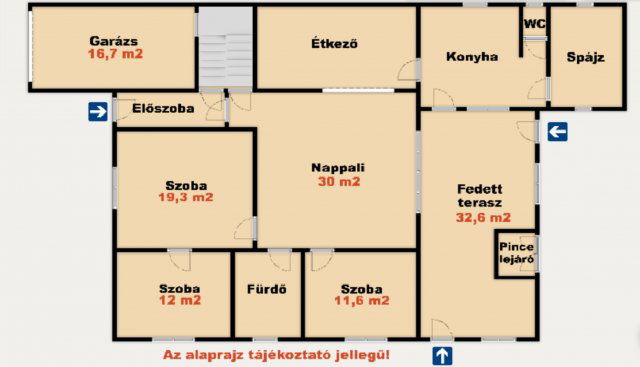 Eladó családi ház, Tompán 31.9 M Ft, 4 szobás