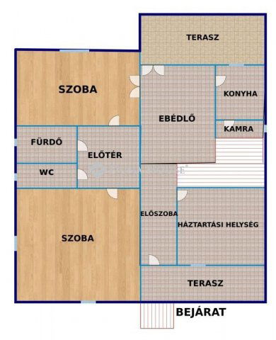 Eladó családi ház, Csányon, Nagy úton 113 M Ft, 5 szobás