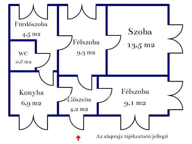Eladó családi ház, Jászjákóhalmán 6.508 M Ft, 1+2 szobás