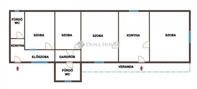 Eladó családi ház, Vecsésen 89.9 M Ft, 4 szobás