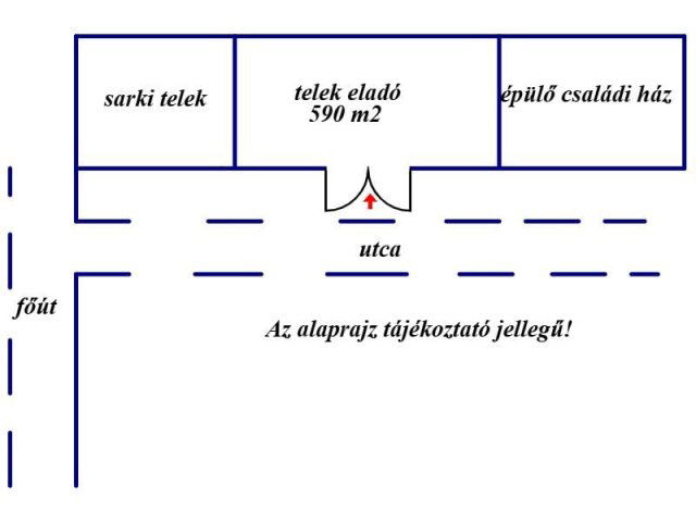 Eladó telek, Jakabszálláson 6.9 M Ft / költözzbe.hu